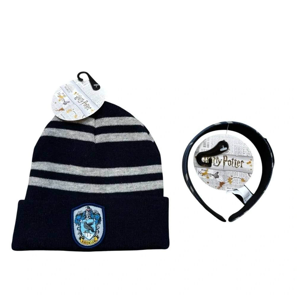 Brand new with Tags Harry Potter‎ Ravenaw Knit Hat and Headband
